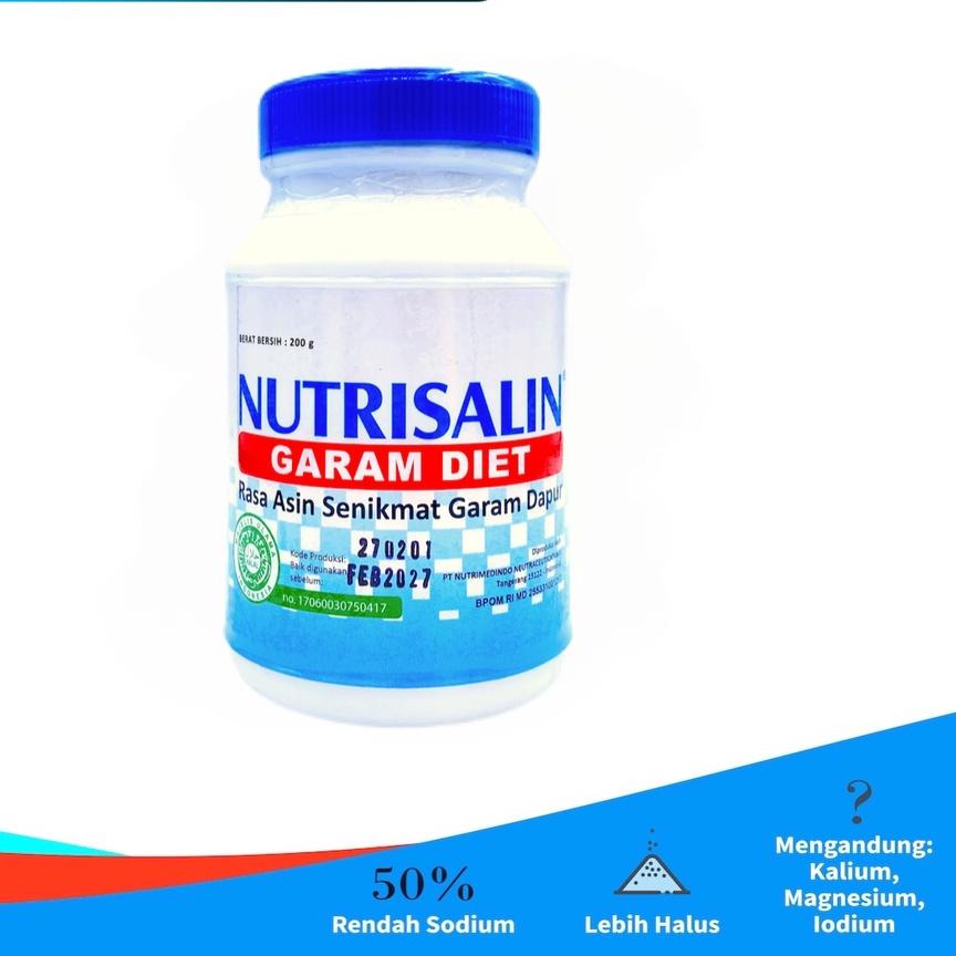 

● Nutrisalin Garam Diet 200 gram ○