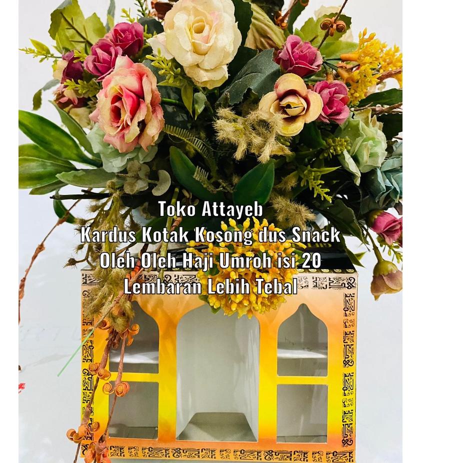 

Flash Sale Kardus Kotak Kosong dus Snack Oleh Oleh Haji Umroh 20 Lembaran Kardus