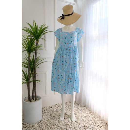 Yona Dress / Daster Kerut Seksi Kekinian / Daster Busui Friendly