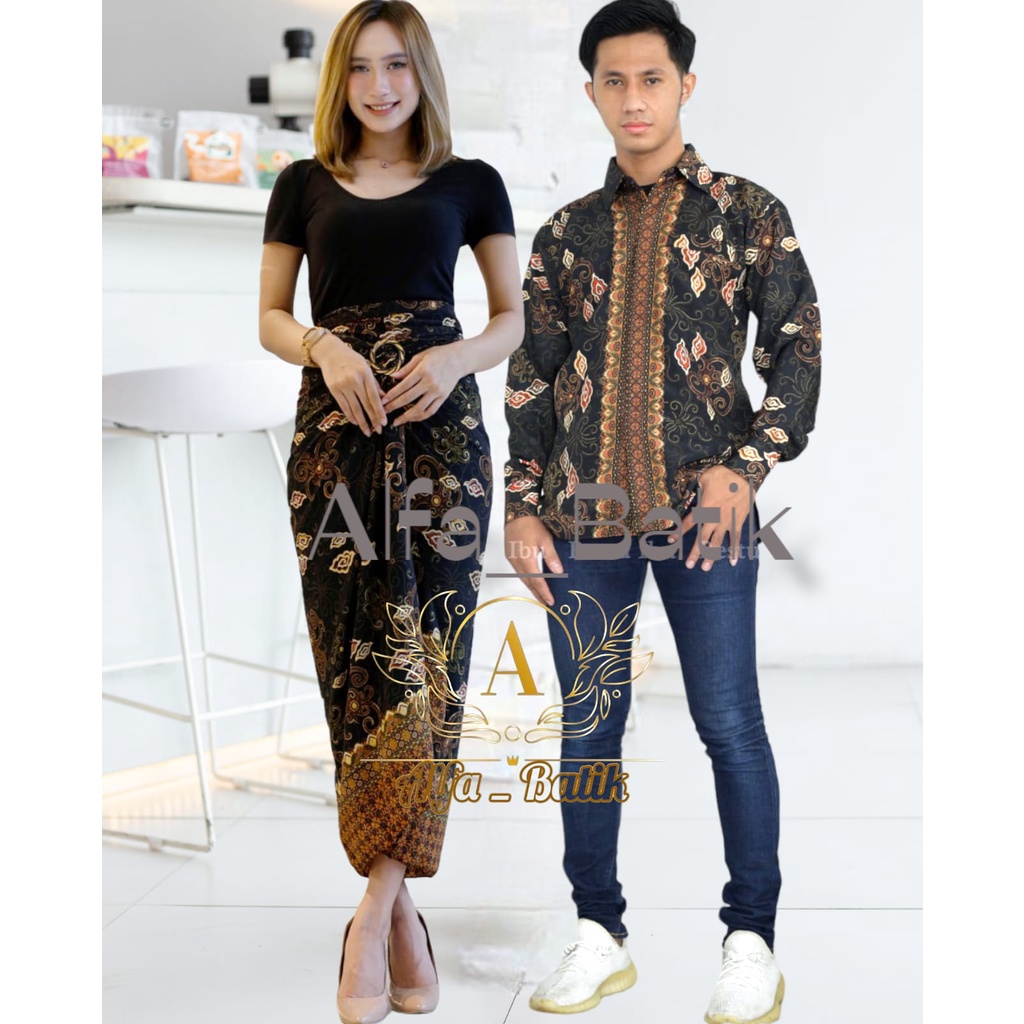 set couple/set batik/kemeja batik/couple batik/batik setelan/batik keluarga/batik indo/lilit batik/couple pasangan