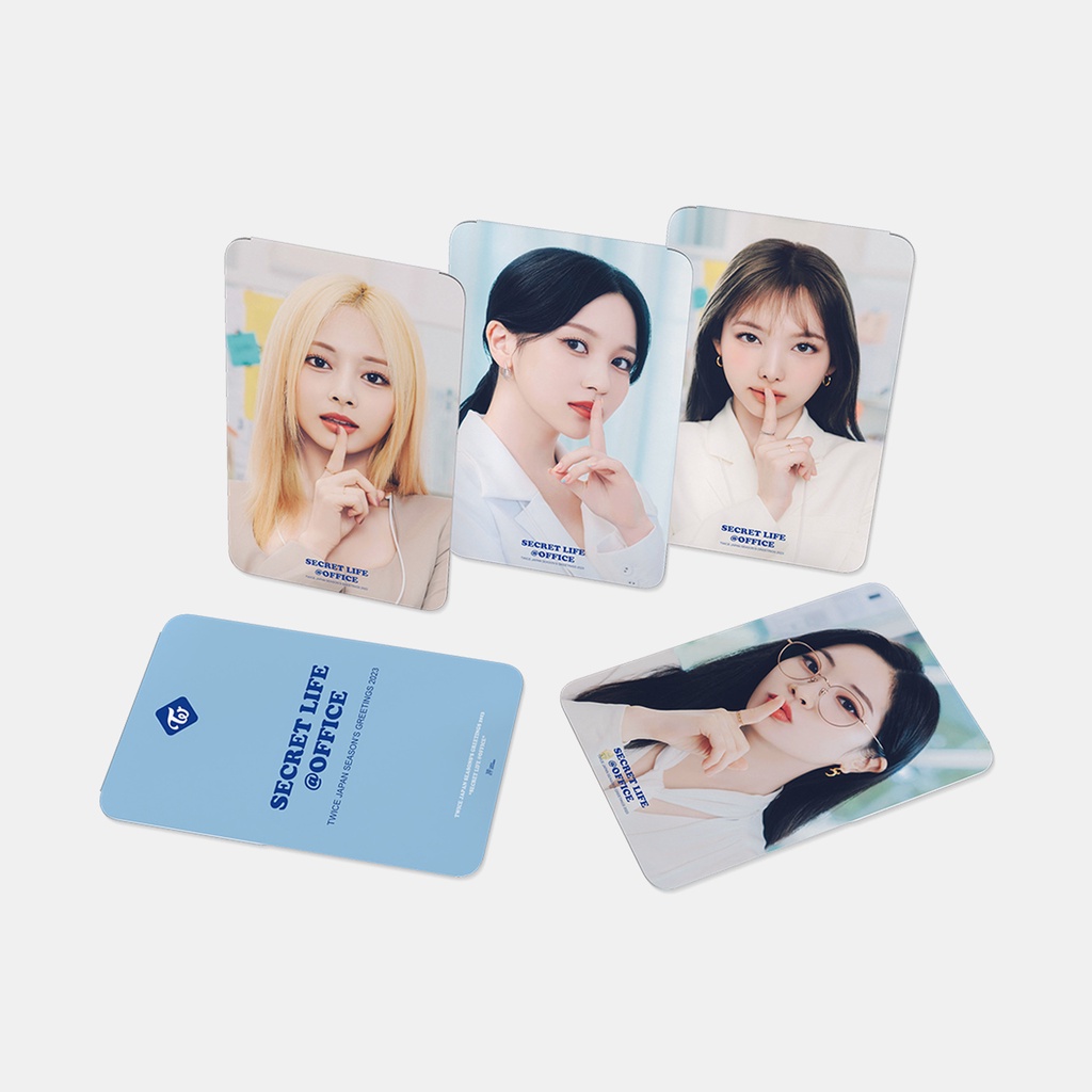 9pcs / set TWICE 2023 SEASON'S GREETING Photocards SANA MINA JEONGYEON CHAEYOUNG Lomo Cards JAPAN SECRET LIFE Kpop Postcards