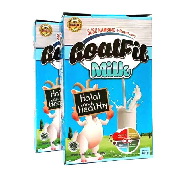 

Susu Kambing Etawa Bubuk Goatfit Milk 200 Gram