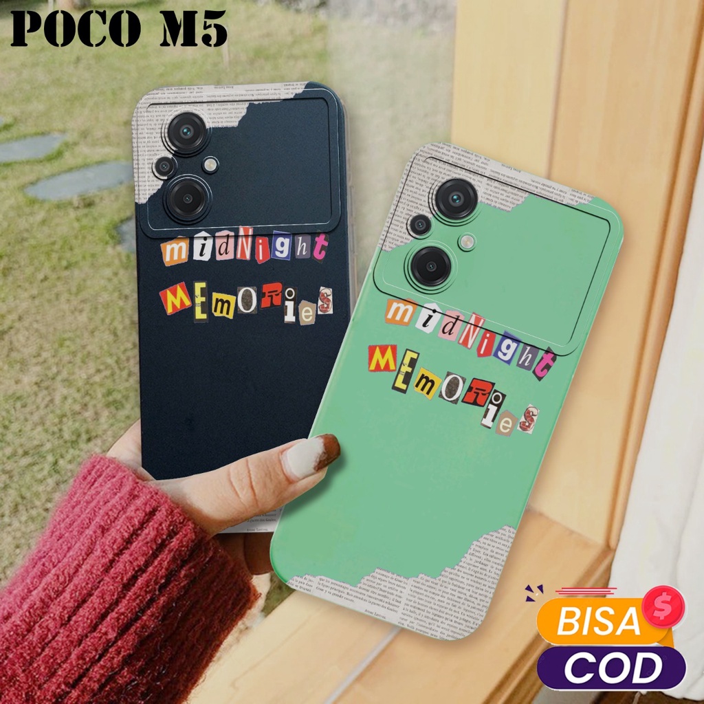 PRO CAMERA POCO M5 - SOFTCASE POCO M5 - CASE HP POCO M5 - CASING HP POCO M5 - MACAROON POCO M5 - KES