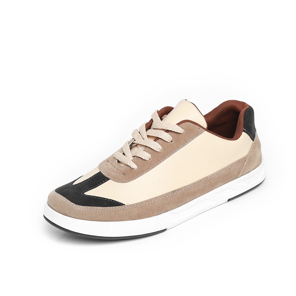 TA003 | Sneakers Unisex Casual Cream Mocca Original Skate Street Style | FORIND Terraforma