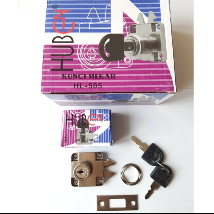 $$$$] Kunci Laci Lemari Sliding Geser Mekar Huben HL 505