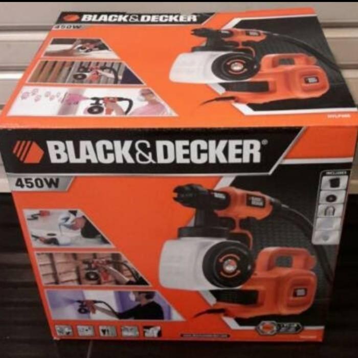 Black Decker Electric Spray Gun Mesin Semprot Cat Hvlp400 Hvlp 400 Kualitas Terbaik