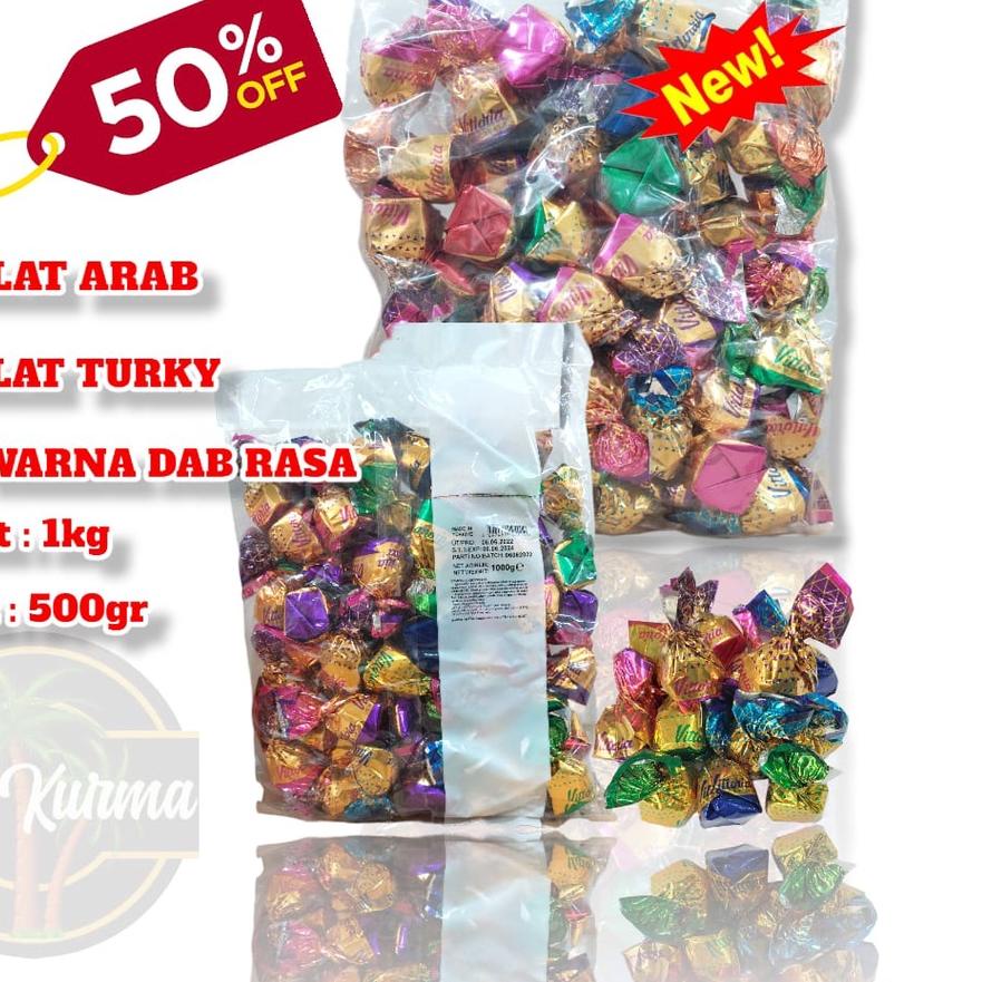 

♡ Coklat arab /turky dll mix/campur 1kg ☄