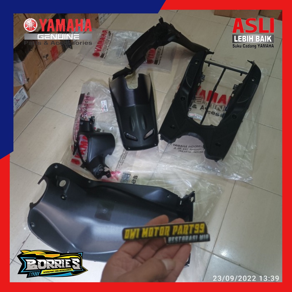 FULLSET BODY BODI KASAR MIO SPORTY 2004-2007 5 PCS ORIGINAL ORI YAMAHA