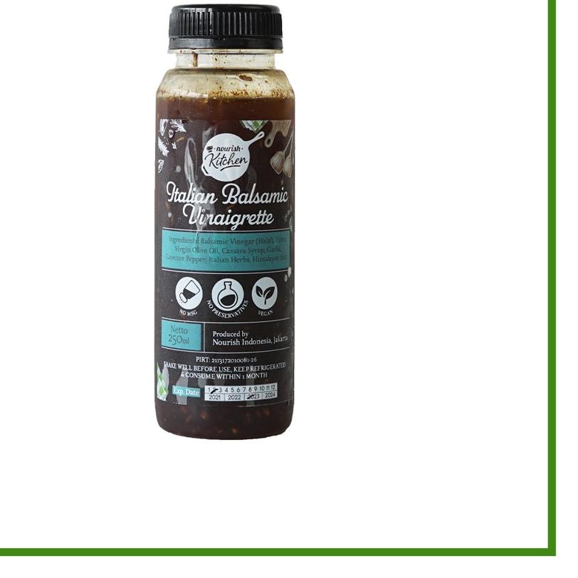 

♂ Italian ic Vinaigrette Dressing Salad Halal 250 ml ➮