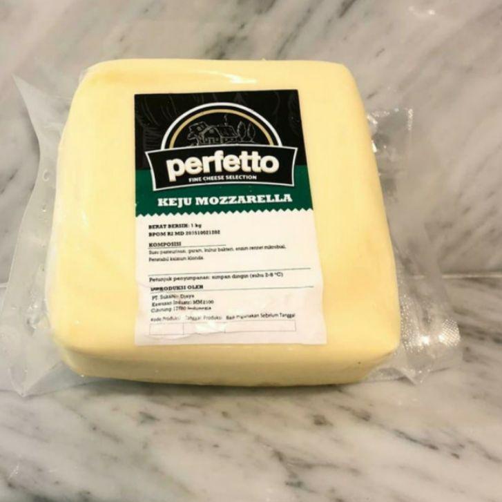 

❆ Keju Mozarella Perfetto 1KG / Mozzarella Cheese perfetto 1kg ♦