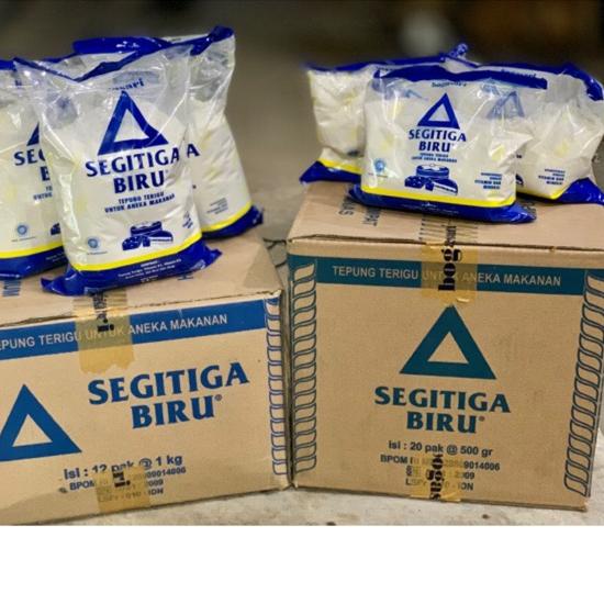 

☁ Tepung SEGITIGA BIRU 1KG / DUS ( 12 Bungkus ) ➢