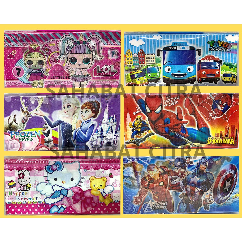 

Terlaris ✨ -KOTAK PENSIL HOLO + CODE+ LED COLOUR 铅笔盒- 2.2.23