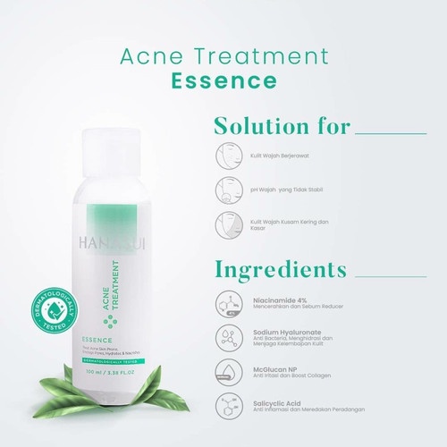 HANASUI ACNE TREATMENT ESSENSE 100ML BPOM - TREATMENT ESSENSE HANASUI