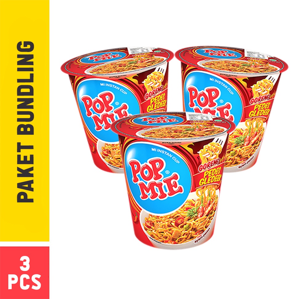 

Pop Mie Goreng Pedes Gledeek - 3 Pcs