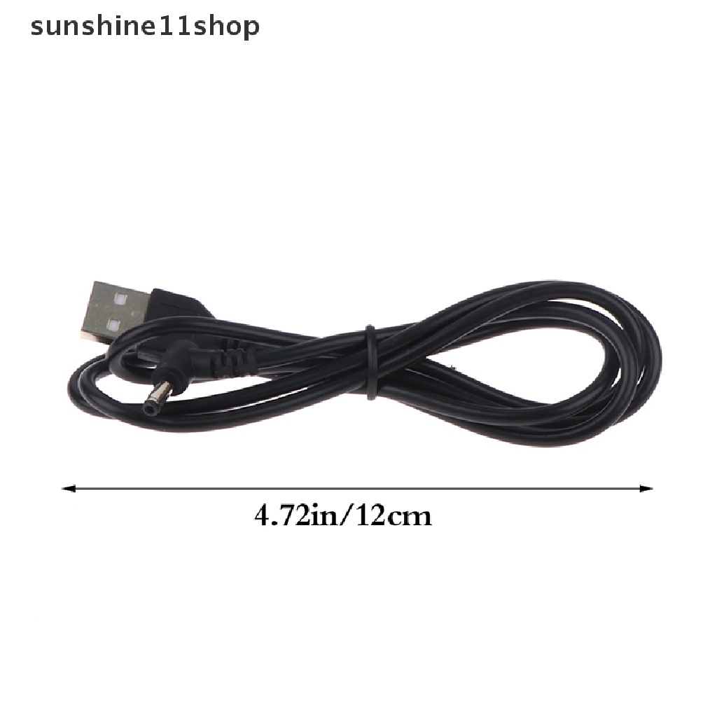 Sho 3.5x1.35mm 90siku El Usb Ke DC 5V Konektor 1meter Kabel Cord Adaptor N