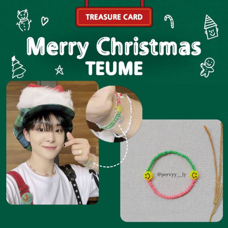 Jihoon Treasure Bracelet - Gelang Jihoon Treasure - KPOP - Gelang Manik Beads