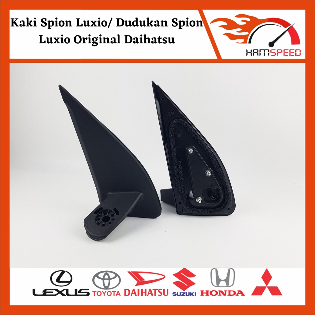 Kaki Spion Luxio/ Dudukan Spion Luxio/ Spion Luxio Elektrik