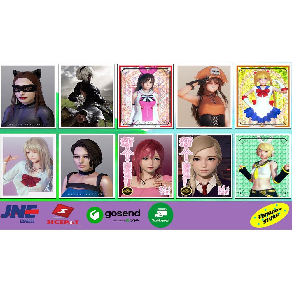 [ART. 60508] Card Character Honey Select 2, Honey Select 2 DX dan Ai Shoujo Link Download DVD