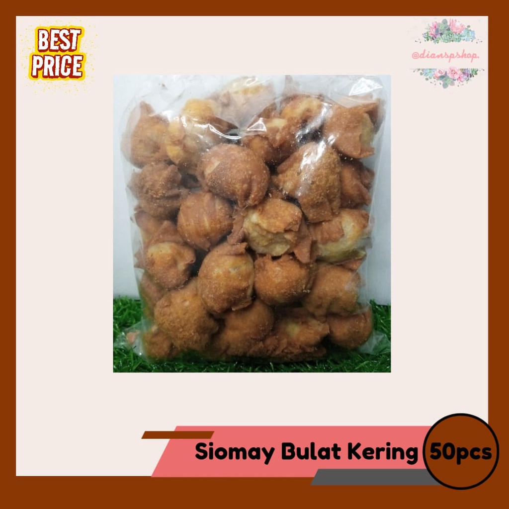 

Siomay Bulat Siomay kering Bulat isi 50pcs Reseller welcome