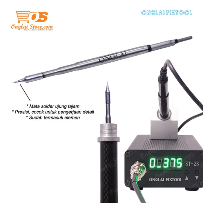 SOLDER STATION MINI ONGLAI FIXTOOL ST-2S 450 C STATION C210