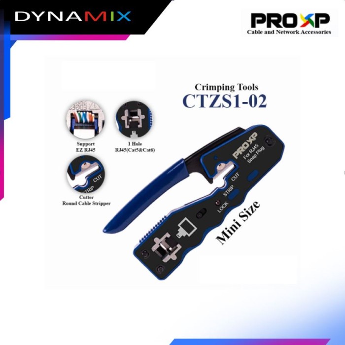 Best Seller Proxp Ctzs1-02 Rj45 Cat5 Cat6 Ez Crimping Tool