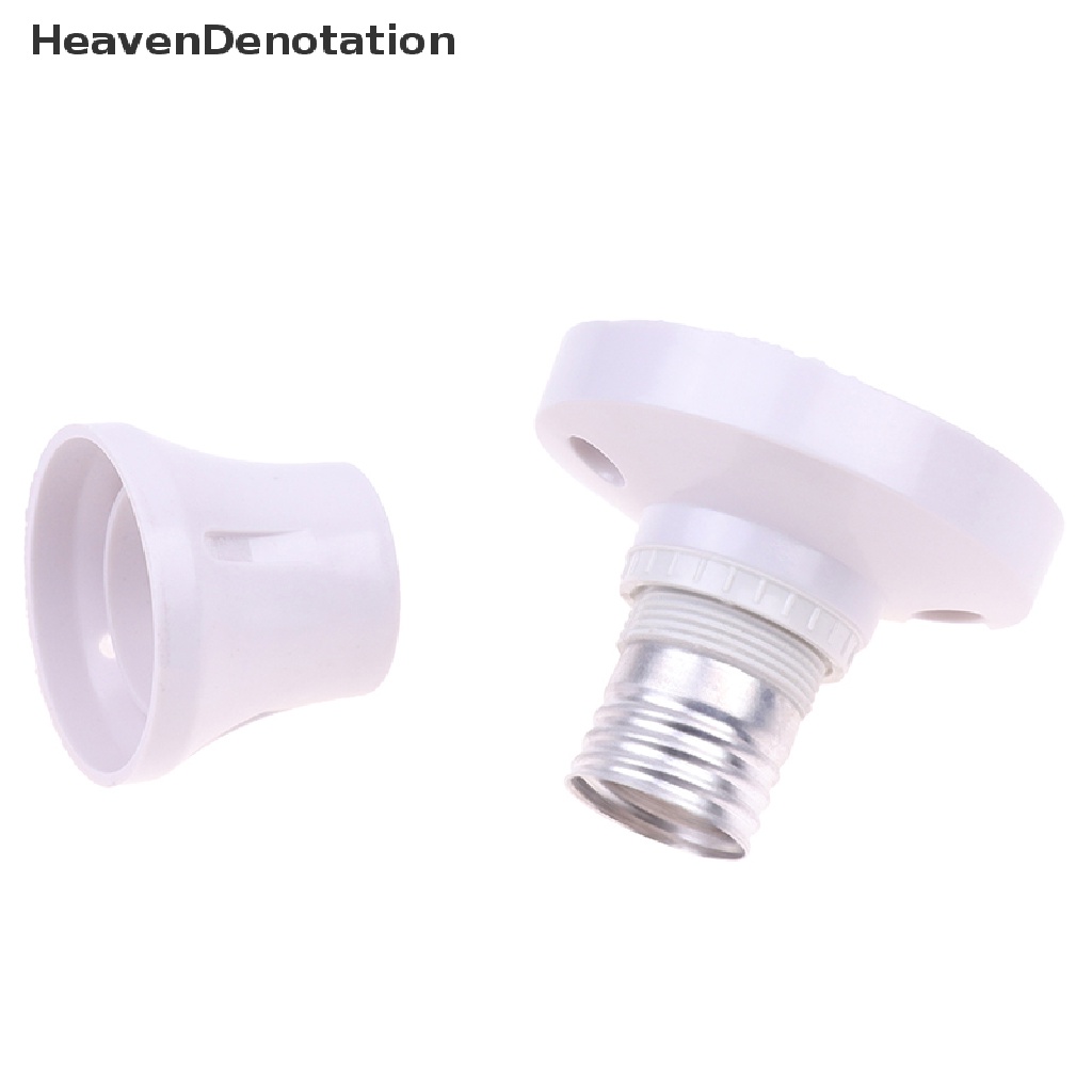 [HeavenDenotation] E27 Sekrup Lampu Plafon Kepala Led Lamp Holder Desktop Led Lighg Base Socket HDV