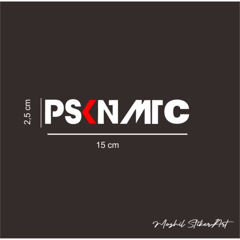 stiker cutting pasukan matic pskn mtc