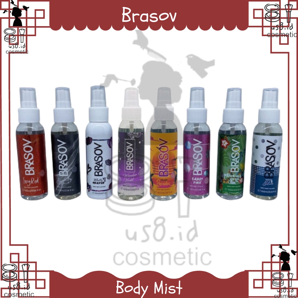 BRASOV EAU DE PARFUM UNISEX 35ML (SIGNATURE) | 50ML | 100ML - BODY MIST COLOGNE PARFUM ORIGINAL