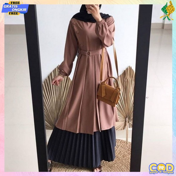 Tonik Deres Tunik Remaja Wanita Tunik Wanita Dewasa Long Tuni Dress Model Terbaru Baju Thunik Cewek 