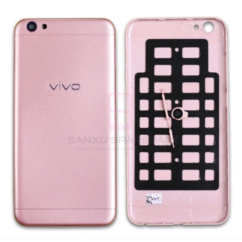 BACKDOR BEKDOR TUTUP BATERAI VIVO V5 V5S 1612 Y67 V5 LITE + TOMBOL ORIGINAL