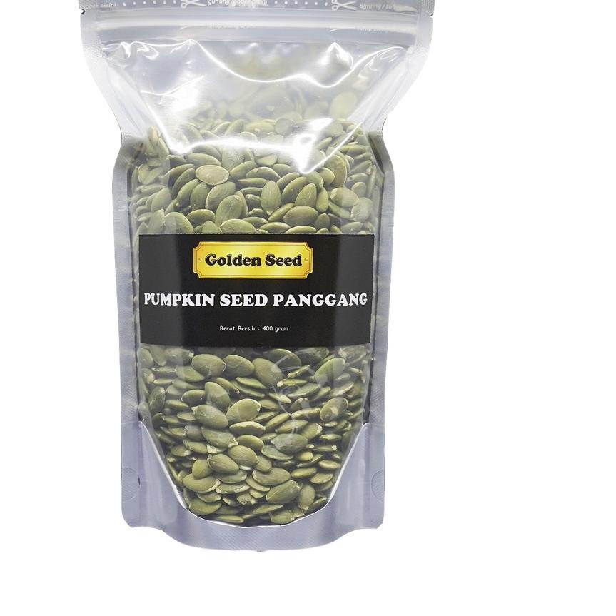 

✹ PUMPKIN SEED PANGGANG 400 GRAM PREMIUM - BIJI LABU ROASTED 400 GR ➵