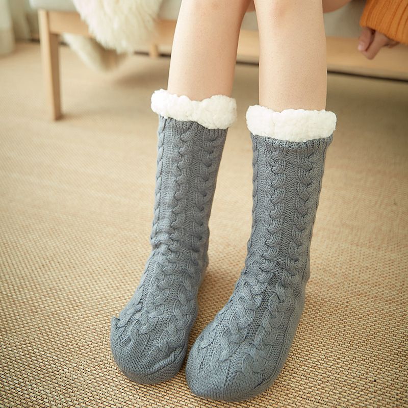 SLIPPER THICK SOCKS #1107
