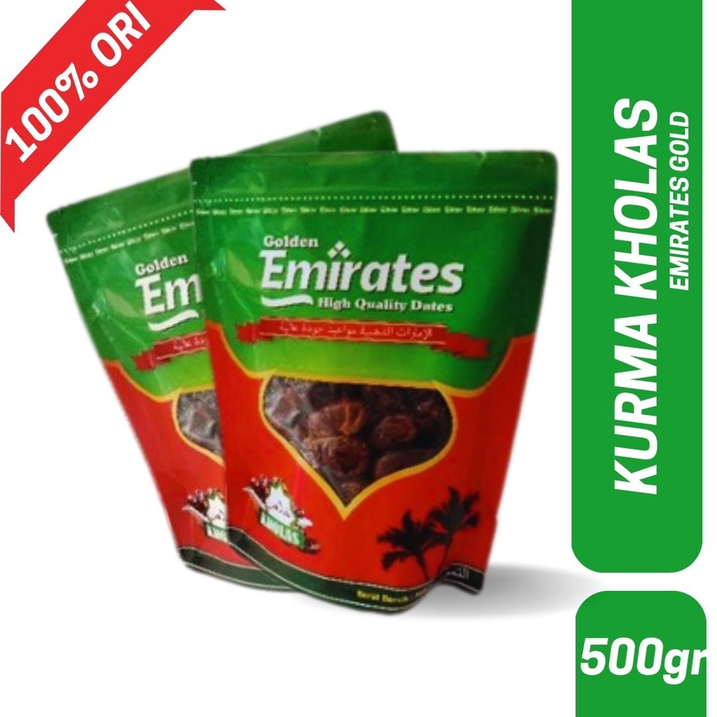 

Kurma Khalas Premium 500gr Emirates Gold High Quality