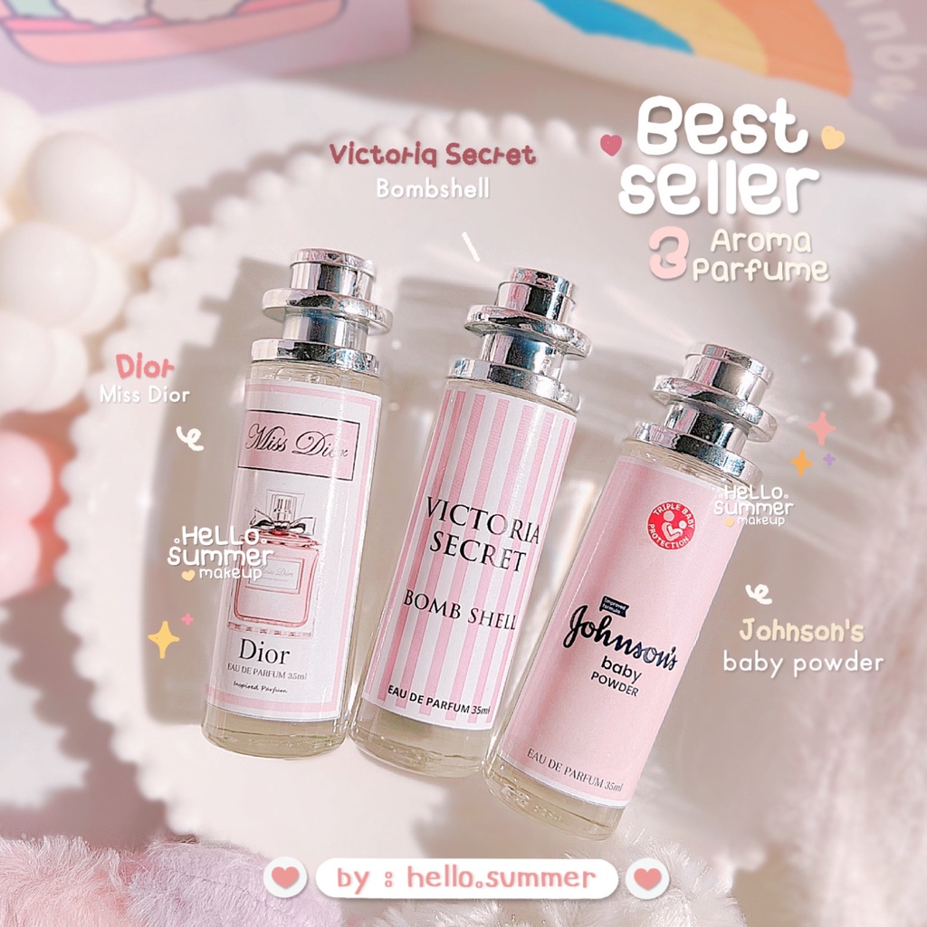 [BELI 5 FREE POUCH] Inspired Parfume Spray Thailand 35 ml Peachy Baby Longlasting High Quality