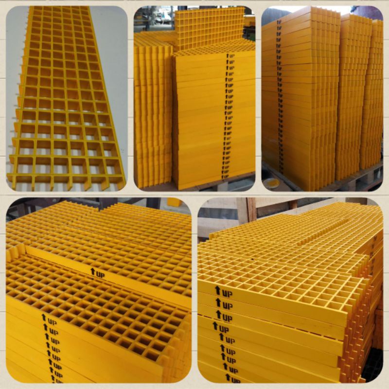 FRP Moulded Molded Grating Fiber Walkway