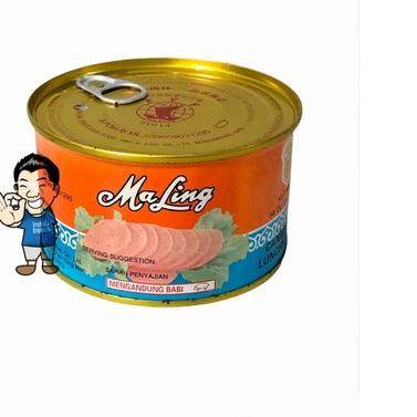 

➳ Ma Ling Canned Pork Luncheon Meat- Daging Babi Kaleng 397g ☺