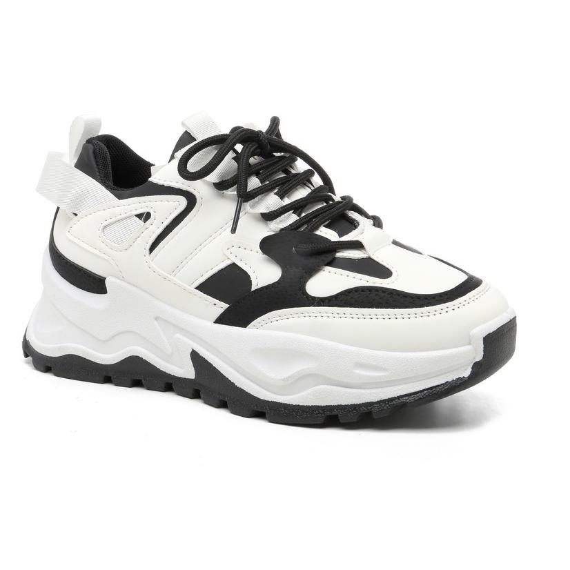 Ready PVN Jeonghan Sepatu Sneakers Wanita Sport Shoes Black 605