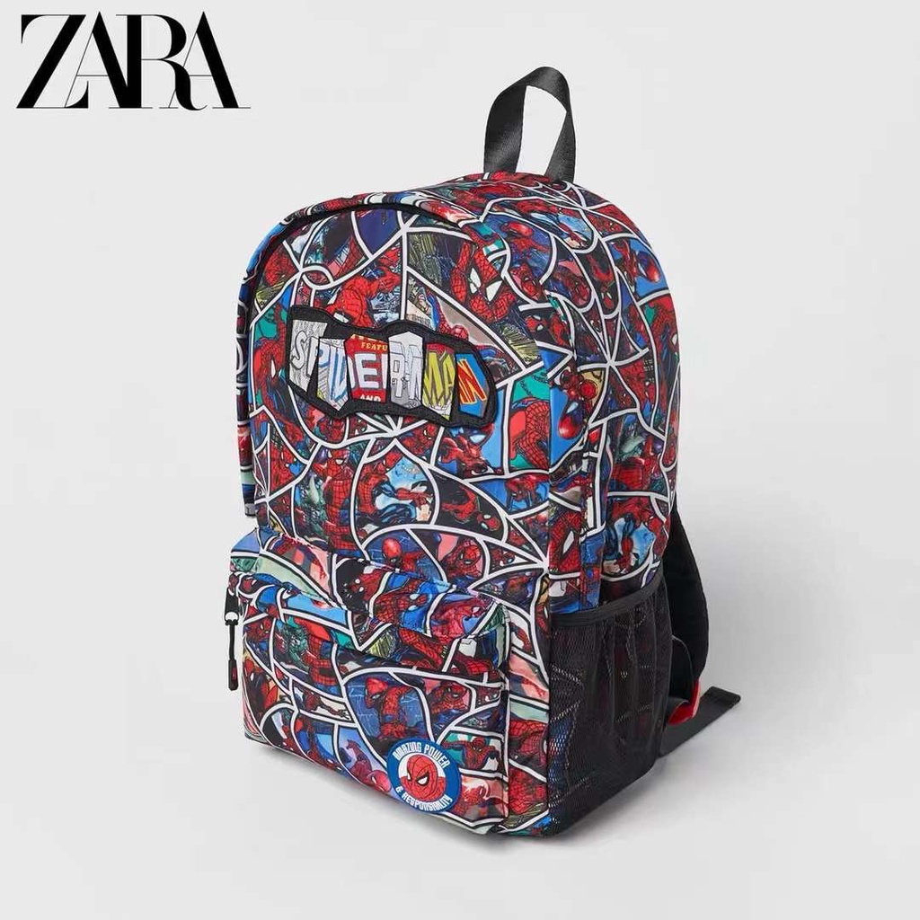 littlekiddoss Tas Ransel Minecraft Spiderman Anak Zra Backpack Tas Sekolah Anak BA2224