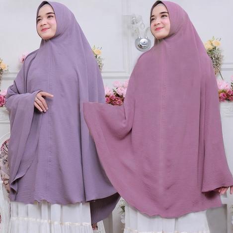 Harga Termuraah KHIMAR JILBAB JUMBO CRINKLE/HIJAB JUMBO BERGO CRINKLE AIRFLOW PREMIUM/KERUDUNG JUMBO