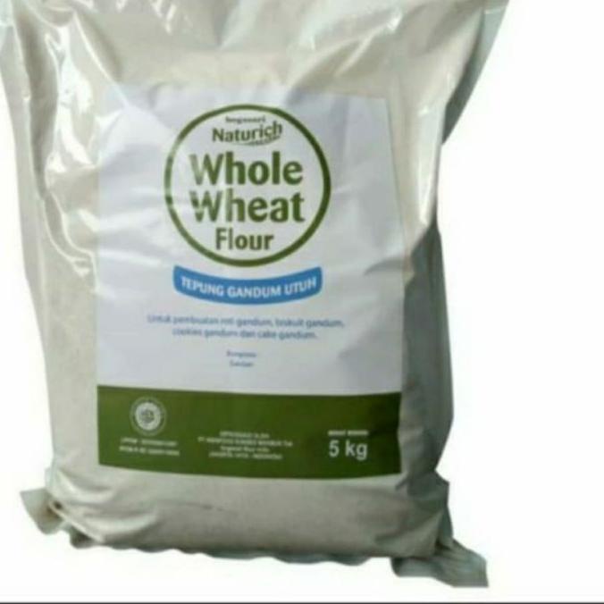 

♗ NATURICH WHOLE WHEAT FLOUR 5 KG ♣