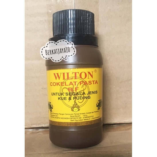 Wilton Coklat Pasta BLACK FOREST BF kemasan 100ml