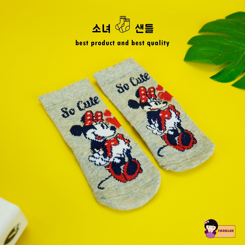 GLORYKIDZ SC2202 Kaus kaki anak karakter kartun baby katun Kaos kaki bayi Baby Balita import lucu murah anak usia 0 - 2 tahun