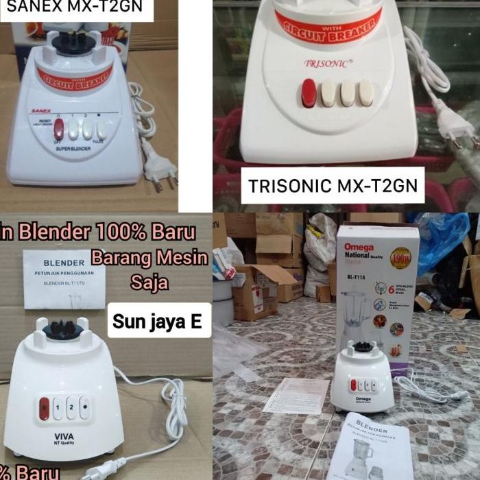 ☛ Mesin Blender National Viva / National Omega DLL Khusus Mesin Blender BARU ➾