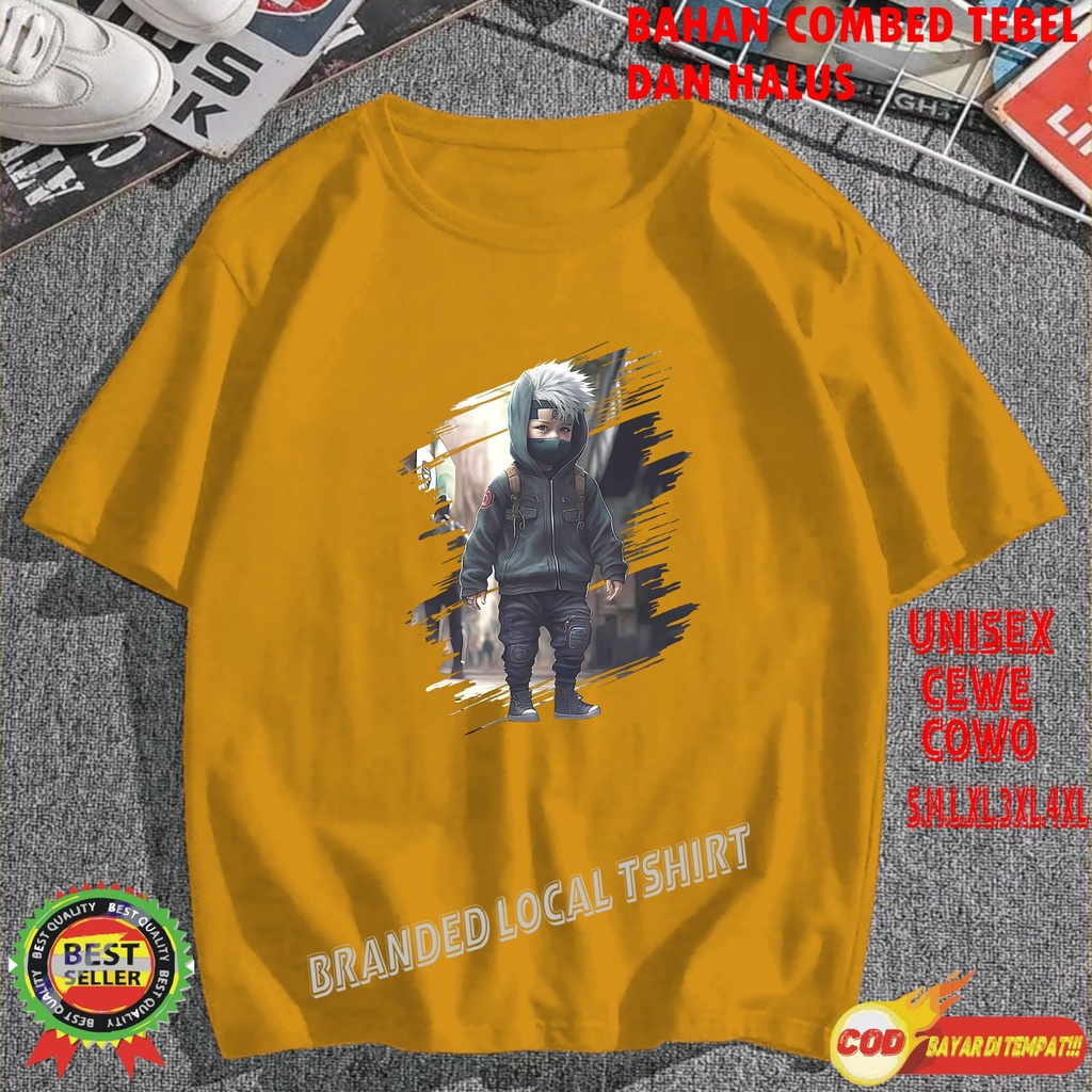 APPS Promo Kaos ANIME NARUTO AT SHAZUKE BERDIRI Kaos Terlaris Kualitas Terjamin/Kaos Murah /Pakaian Pria pakaian Wanita/Kaos Distro Pria Kaos Promo/Best Seller