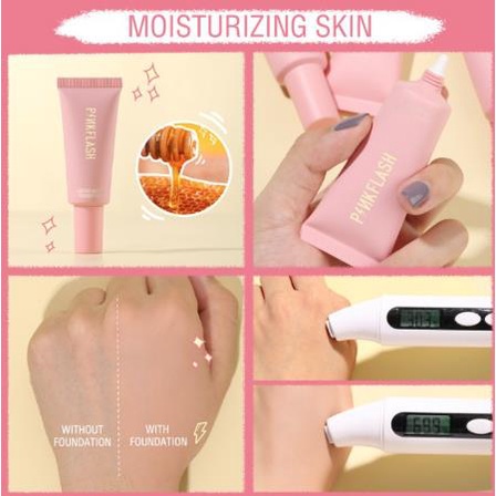 * NCC * Pinkflash Foundation Lasting Matte Pink #OhMySelf PF002 Pink Flash