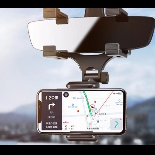 Dudukan HP Stand Jepit Spion Mobil 360 GPS Kamera Rekam rajaav77 Segera Dapatkan