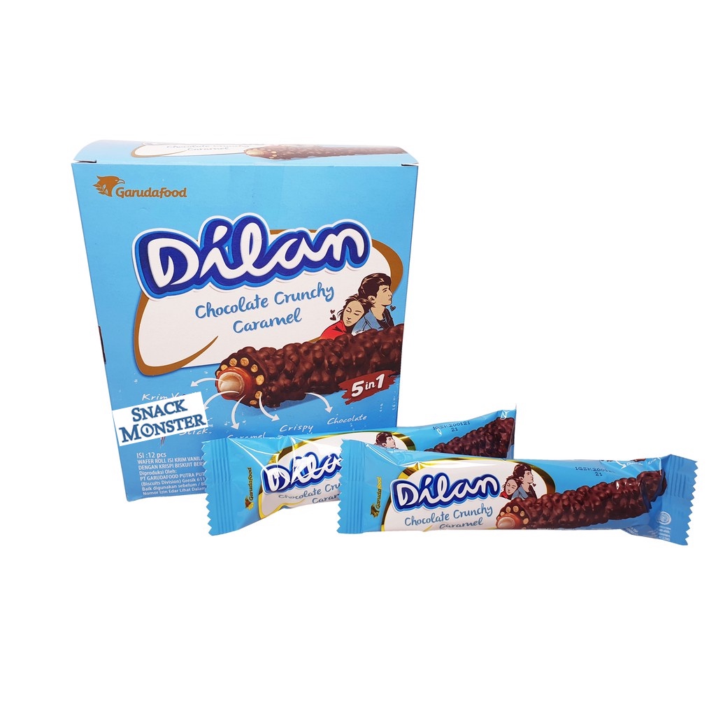 

Dilan Crunchy Choco Caramel - Netto 12 bks x 24 gr