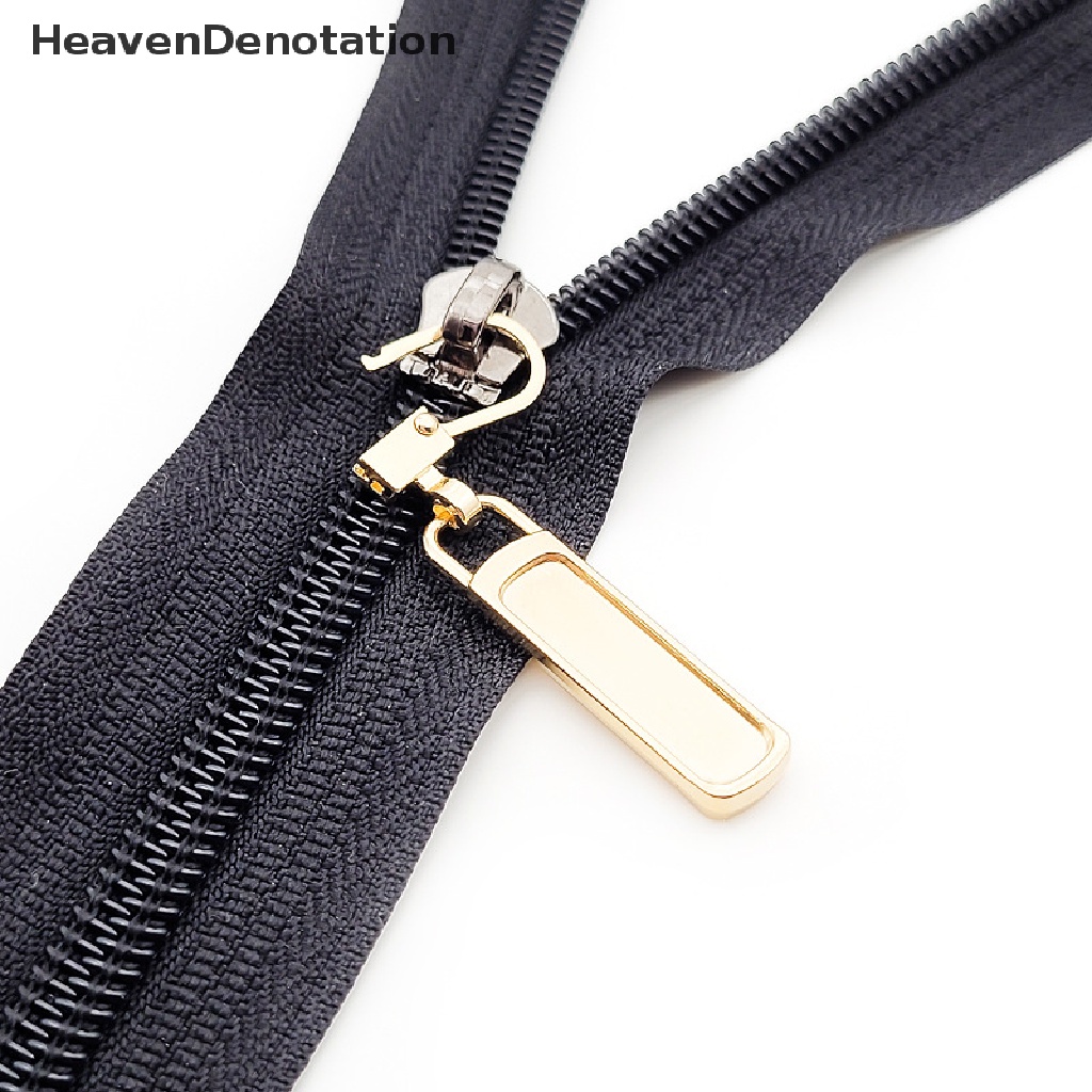 [HeavenDenotation] 5pcs Penarik Ritsleting Logam Dapat Dilepas Untuk Zipper Sliders Head Resleting Repair Kits Zipper Pull Tab DIY Tas Jahit Down Jaket HDV