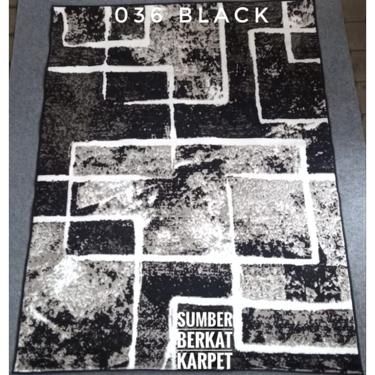 Termurah Karpet Permadani Kekinian Momento Monochrome 160x210cm