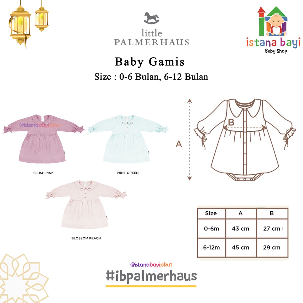 Little Palmerhaus - Baby Gamis  / Gamis Bayi - IED COLLECTION